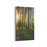 Olla 13833DD Doğa / Manzara Görseli Dikey Dar Kanvas Tablo (Ölçü: 30X60)