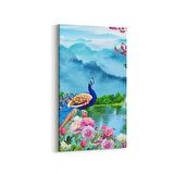 Olla 13435DD Doğa / Manzara Görseli Dikey Dar Kanvas Tablo (Ölçü: 30X60)