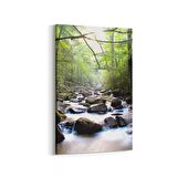 Olla 14033D Doğa / Manzara Görseli Dikey Kanvas Tablo (Ölçü: 60X90)