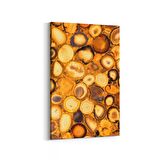 Olla 16709D Mermer Desen Görsel Dikey Kanvas Tablo (Ölçü: 60X90)