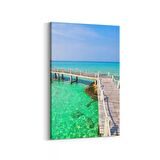 Olla 13644D Doğa / Manzara Görseli Dikey Kanvas Tablo (Ölçü: 70X105)