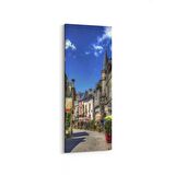 Olla 18439DI Yapı Görseli Dikey İnce Kanvas Tablo (Ölçü: 40X120)