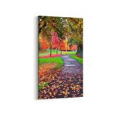Olla 13421DD Doğa / Manzara Görseli Dikey Dar Kanvas Tablo (Ölçü: 60X120)