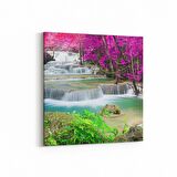 Olla 13750K Doğa / Manzara Görseli Kare Kanvas Tablo (Ölçü: 25X25)