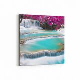 Olla 13783K Doğa / Manzara Görseli Kare Kanvas Tablo (Ölçü: 25X25)