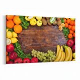 Olla 15026Y Gıda Görseli Yatay Kanvas Tablo (Ölçü: 70X50)