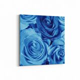 Olla 11598K Çiçek Görseli Kare Kanvas Tablo (Ölçü: 100X100)