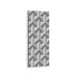 Olla 14944DI Geometrik Desen Görseli Dikey İnce Kanvas Tablo (Ölçü: 40X120)