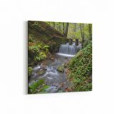 Olla 13919K Doğa / Manzara Görseli Kare Kanvas Tablo (Ölçü: 30X30)