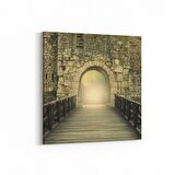 Olla 18271K Yapı Görseli Kare Kanvas Tablo (Ölçü: 30X30)