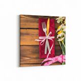 Olla 15194K Gıda Görseli Kare Kanvas Tablo (Ölçü: 100X100)