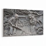 Olla 16270Y Heykel / Sanat Görseli Yatay Kanvas Tablo (Ölçü: 150X100)