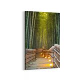 Olla 14097D Doğa / Manzara Görseli Dikey Kanvas Tablo (Ölçü: 60X90)