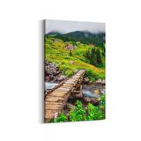 Olla 13449D Doğa / Manzara Görseli Dikey Kanvas Tablo (Ölçü: 60X90)
