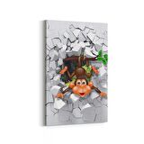 Olla 12731D Çocuk Odası Görseli Dikey Kanvas Tablo (Ölçü: 70X105)