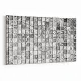 Olla 16715Y Mermer Desen Görsel Yatay Kanvas Tablo (Ölçü: 120X80)