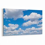 Olla 15542Y Gökyüzü Bulut Görseli  Yatay Kanvas Tablo (Ölçü: 150X100)