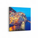 Olla 18694K4 Yapı Görseli Kare 4'lü Kanvas Tablo (Ölçü: 125X125)