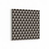 Olla 10055K Abstract 3 Boyut Görsel Kare Kanvas Tablo (Ölçü: 25X25)