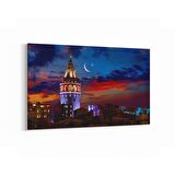 Olla 18828Y Yapı Görseli Yatay Kanvas Tablo (Ölçü: 90X60)