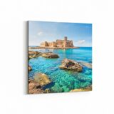 Olla 14016K Doğa / Manzara Görseli Kare Kanvas Tablo (Ölçü: 30X30)