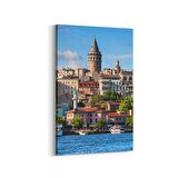 Olla 17903D Yapı Görseli Dikey Kanvas Tablo (Ölçü: 70X105)