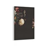 Olla 11777D Çiçek Görseli Dikey Kanvas Tablo (Ölçü: 80X120)
