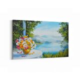 Olla 17815Y Yağlı Boya Görseli Yatay Kanvas Tablo (Ölçü: 120X80)