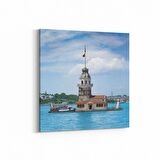 Olla 18824K4 Yapı Görseli Kare 4'lü Kanvas Tablo (Ölçü: 145X145)