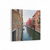 Olla 18874K Yapı Görseli Kare Kanvas Tablo (Ölçü: 25X25)