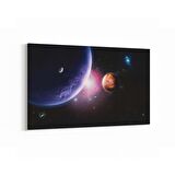 Olla 17596Y Uzay Görseli Yatay Kanvas Tablo (Ölçü: 150X100)