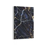 Olla 16713D Mermer Desen Görsel Dikey Kanvas Tablo (Ölçü: 60X90)