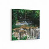 Olla 14069K Doğa / Manzara Görseli Kare Kanvas Tablo (Ölçü: 25X25)