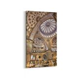 Olla 17969DD Yapı Görseli Dikey Dar Kanvas Tablo (Ölçü: 40X80)