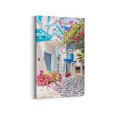 Olla 18535D Yapı Görseli Dikey Kanvas Tablo (Ölçü: 60X90)