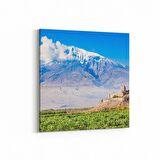 Olla 13989K Doğa / Manzara Görseli Kare Kanvas Tablo (Ölçü: 25X25)