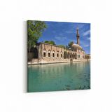 Olla 18972K Yapı Görseli Kare Kanvas Tablo (Ölçü: 60X60)