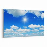 Olla 15577Y Gökyüzü Bulut Görseli  Yatay Kanvas Tablo (Ölçü: 120X80)