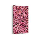 Olla 11627DD Çiçek Görseli Dikey Dar Kanvas Tablo (Ölçü: 60X120)