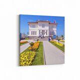 Olla 18596K4 Yapı Görseli Kare 4'lü Kanvas Tablo (Ölçü: 65X65)