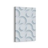 Olla 14936D Geometrik Desen Görseli Dikey Kanvas Tablo (Ölçü: 100X150)