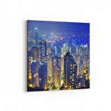 Olla 18112K4 Yapı Görseli Kare 4'lü Kanvas Tablo (Ölçü: 145X145)