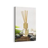 Olla 17088D Spa / Masaj Görseli Dikey Kanvas Tablo (Ölçü: 20X30)