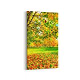 Olla 13174DD Doğa / Manzara Görseli Dikey Dar Kanvas Tablo (Ölçü: 40X80)