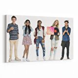 Olla 16982Y Model / Manken Görseli Yatay Kanvas Tablo (Ölçü: 150X100)