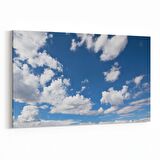 Olla 15458Y Gökyüzü Bulut Görseli  Yatay Kanvas Tablo (Ölçü: 120X80)