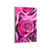 Olla 11567D Çiçek Görseli Dikey Kanvas Tablo (Ölçü: 60X90)