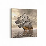 Olla 12284K Araç Görseli Kare Kanvas Tablo (Ölçü: 30X30)