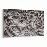 Olla 16285Y Heykel / Sanat Görseli Yatay Kanvas Tablo (Ölçü: 90X60)