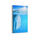 Olla 12885DD Deniz / Okyanus Görseli Dikey Dar Kanvas Tablo (Ölçü: 40X80)
